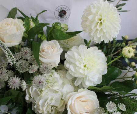 White floral bouquet